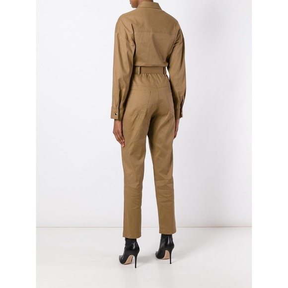 IRO Iggy Jumpsuit Belted Zip Detail Boilersuit 8 - Picture 4 of 8